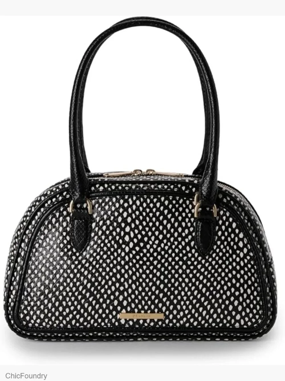BRAHMIN Angie Everlasting Glorieta Leather Satchel Crossbody
